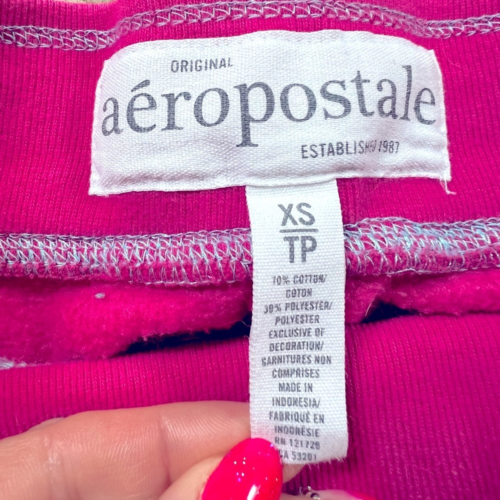 Aeropostale Y2K Hot Pink Joggers - Picture 4 of 4